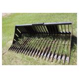 Rock bucket skidloader mount 6 1/2