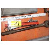 1 set of 3/8" SAE sockets & 2 crescents