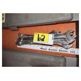 complete set SAE wrenches up to 15/16"