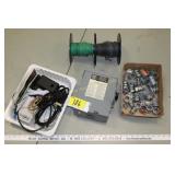wire, electrical box, etc
