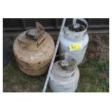 3 Propane Tanks