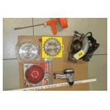 Skil saw & air wrench, extra saw blades