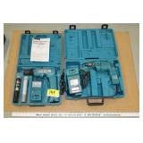 2 Makita cordless drills 9.6V