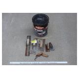 Cement Tools and Roof Cement