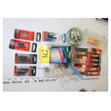 spark plugs, valve caps, bolts