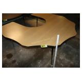 5 1/2' Half Circle Table