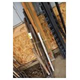 breaker bar, clamp and sledge hammer