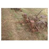 2 row John Deere horse drawn planter