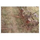 2 row John Deere horse drawn planter