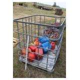 Gas Cans & Pallet