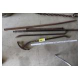 breaker bars and crow bars