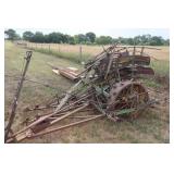 1 row horse drawn combine
