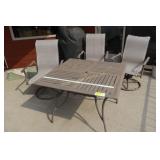 patio set with 3 chairs