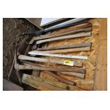 pick axe and axes
