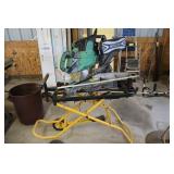 Hitachi 12in Compound miter saw w/ folding stand