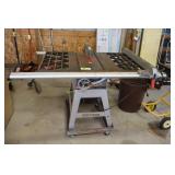 10in craftsman table saw w/ rolling stand