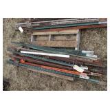 23 5ft T posts