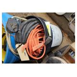 extension cord and air hose