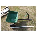 pull type lawn spreader Scotts