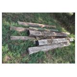 5 8ft rail road ties