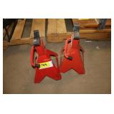 pair of 6 ton jackstands