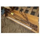 Anchor stakes & turn buckles