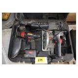 Coleman 12 volt tool set needs new battery drill