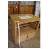router table w/ router Porter Cable