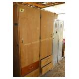 wooden garage cabinet 6.5ft