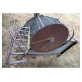 buzz saw w/ metal pipe