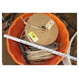 tub of electrical wire