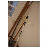 brooms and mops