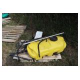 15 gallon spray tank and boom