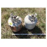 2 propane tanks