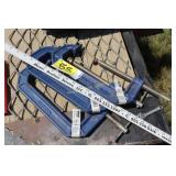 3 - 8" C-Clamps