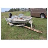 Glastron Boat, trailer, Mercury 900 motor