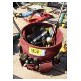 tool bucket & lots of tools