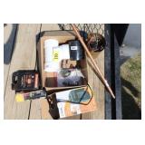 drill bits, plumbing, heater, crackseal