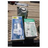 Roundup, weed spray & sprayer
