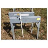 Pair of Tough Built folding sawhorses