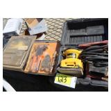 DeWalt sander, solder iron & AV kit