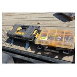 DeWalt organizers, Banjo parts, etc