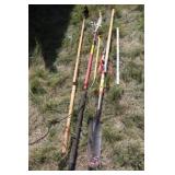 shovel, pole saw, crowbar, etc