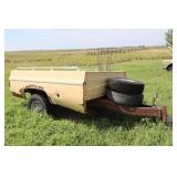 Pickup box trailer