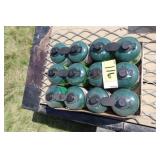 12 propane canisters
