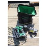 Hitachi 18V strip nailer