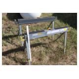 Pair of Tough Built folding sawhorses