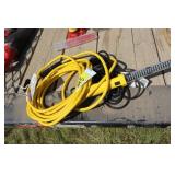 extension cord & trouble light