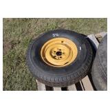 ST205/90D15 implement tire 5 bolt rim