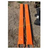 Pallet fork extensions